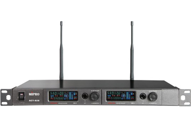 ACT-828 新宽频数字1U双频道接收机